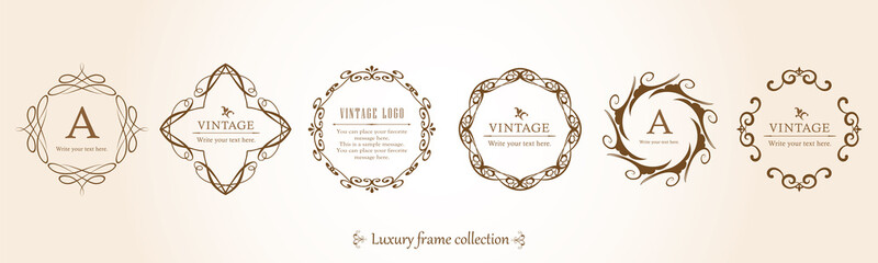 エレガントなフレームセット