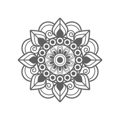 Mandala. Floral pattern
