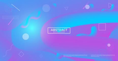 abstract dynamic flow fluid wave curve lines background. vector design template for banner, advertising, wallpaper, poster, cover, etc.