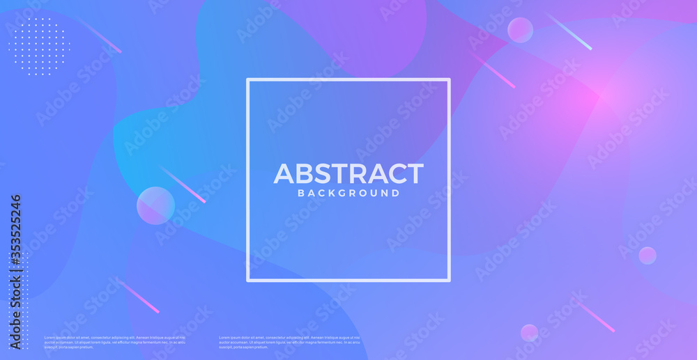Aufkleber abstract dynamic flow fluid wave curve lines background. vector design template for banner, advertis
