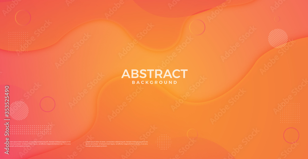Aufkleber abstract dynamic flow fluid wave curve lines background. vector design template for banner, advertis