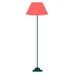 Isolated lamp icon