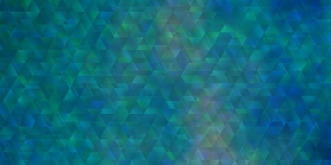 Light BLUE vector layout with lines, triangles.