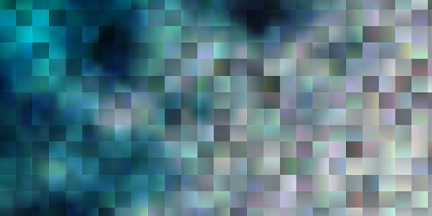 Light BLUE vector pattern in square style.