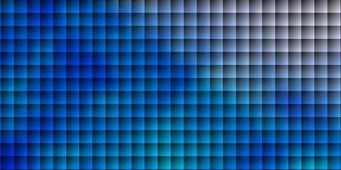 Light Blue, Yellow vector background with rectangles.