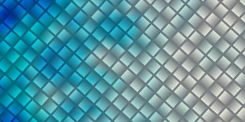 Light BLUE vector backdrop with rectangles.