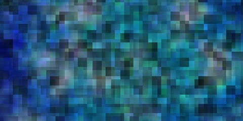 Light BLUE vector background with rectangles.