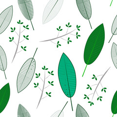 Abstract pattern background natural  leaves