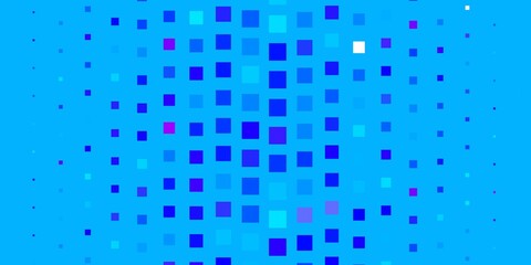 Light Pink, Blue vector background in polygonal style. Abstract gradient illustration with colorful rectangles. Pattern for websites, landing pages.