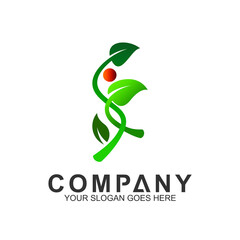 health logo,people with leaf vector symbol,medical care icon,herbal nutrition,family clinic