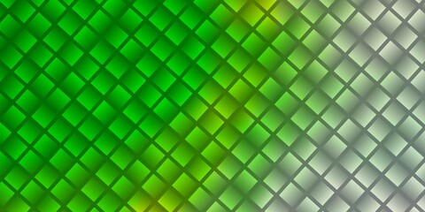 Fototapeta na wymiar Light Green vector texture in rectangular style.