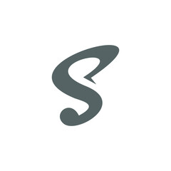 s letter vector logo
