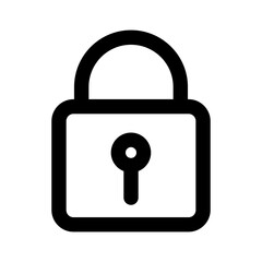 Padlock icon design