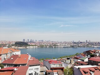 panorama of the old town of Istanbul turkey
