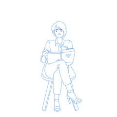 Business Woman character 