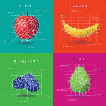 Collection Of Fruit Infographic