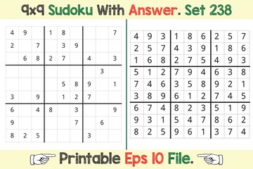 Advance Sudoku Puzzle Games Easy to Hard with Answer