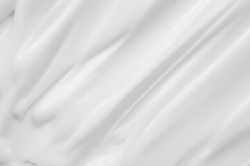Fototapeta na wymiar White texture of cream background