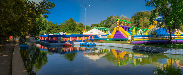 Victory Park in Odessa, Ukraine