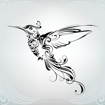 Hummingbird Tattoo Images – Browse 3,697 Stock Photos, Vectors, and Video