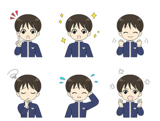 学生服 学ラン 男子 高校生 中学生 表情