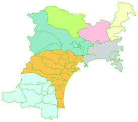 宮城県詳細地図