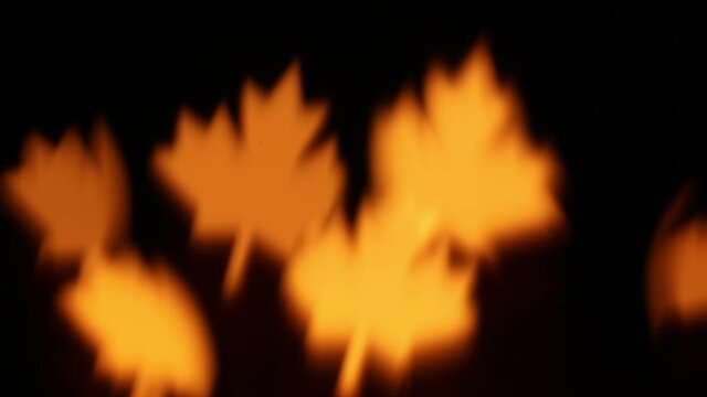 Abstract fire flames mable shape background