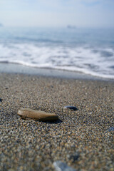 Fototapeta na wymiar beach sand and sea