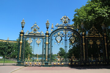 Parc de la tête d'or Lyon, portail (entrée principale)