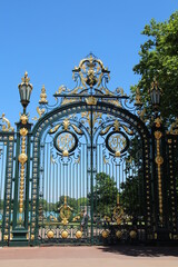 Obraz premium Parc de la tête d'or , Lyon (portail entrée principale)