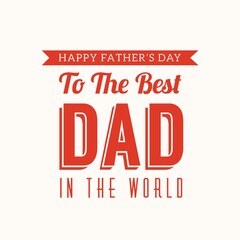 Father's Day greeting design