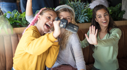 Funny time with friends.