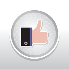 Obraz premium Thumb up icons