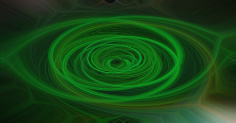 Twirl multicolor effect used in design