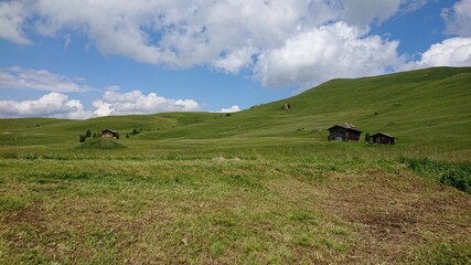 chalets in the mountains