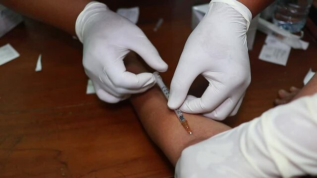 COVID-19 virus disease test, Coronavirus crisis, global pandemic outbreak, rapid strep test (RST) kit, quick antigen detection testing (RADT)