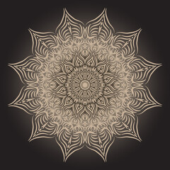Pattern mandala decoration