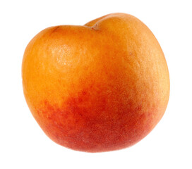 Apricot isolated on a white background. Clipping path.