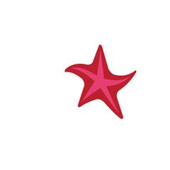 Star Fish Logo Template vector