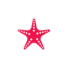 Obraz premium Star Fish Logo Template vector