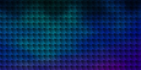 Fototapeta premium Light Blue, Red vector pattern in square style.