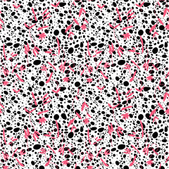 Little flower seamless pattern in vintage Scandinavian minimalism aesthetic, retro background.