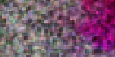 Light Pink, Yellow vector texture in rectangular style.