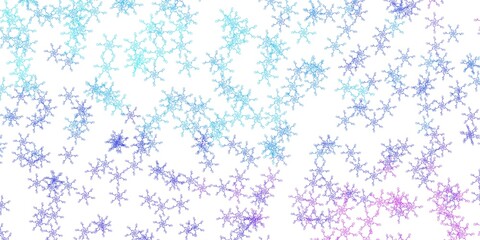 Light Pink, Blue vector backdrop with circular arc.