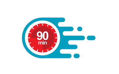 Waiting time concept icon vector
