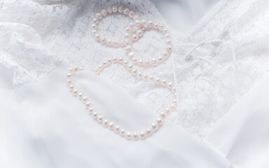 Jewelry vintage romantic style, wedding details