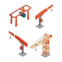 Isometric cranes