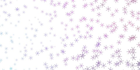 Light Blue, Red vector pattern with lines.