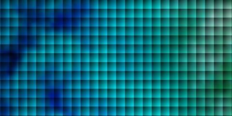 Light BLUE vector pattern in square style.