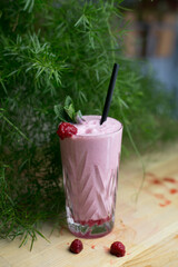 fresh strawberry smoothie
